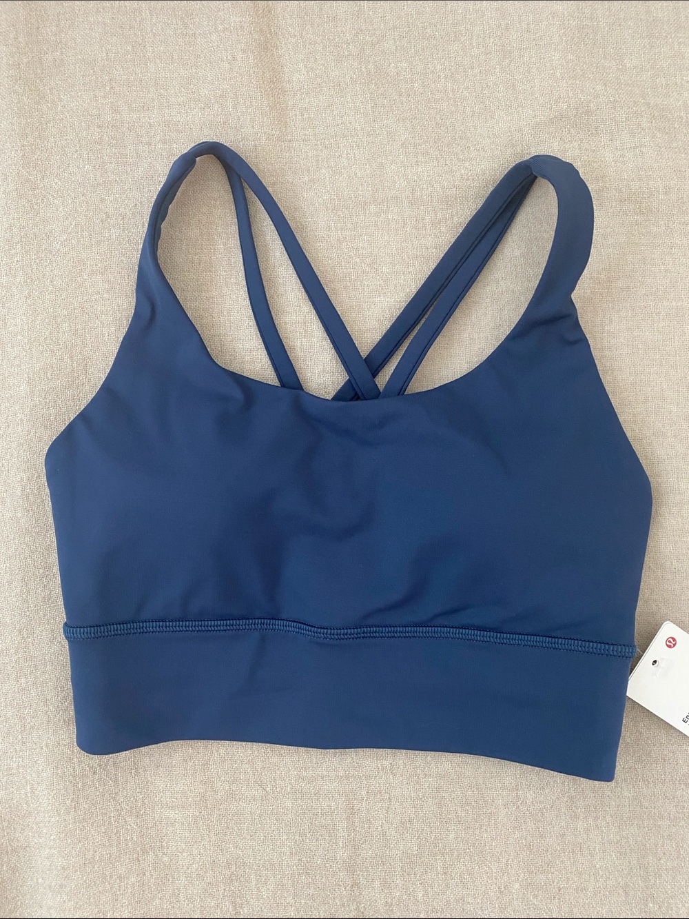 Lululemon Energy Long Line Bra - Mineral Blue